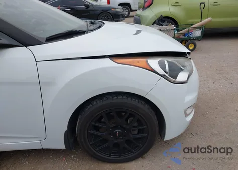 2013 Hyundai Veloster Base W/Gray z USA, uszkodzony, nr VIN KMHTC6ADXDU174290